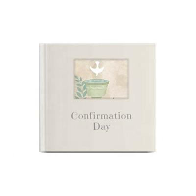 China Confirmation Day Photo Album Baby Paper Photo Album for sale