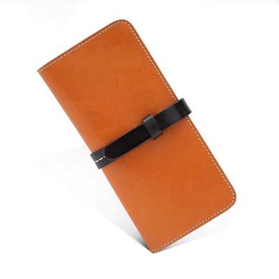 China Anti Theft Wallet For Women Genuine Leather Zipper Coin Purse Phone Checkbook Organizer for sale