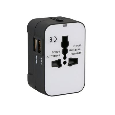 China Universalreise-Adapter DES PC-ABS mehrfacher Zwischenstecker-110V mit USB zu verkaufen