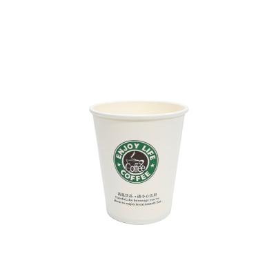 China Double Liner Biodegradable Paper PE Cold Hot Paper Cup Custom Printed Coffee Paper Cups For Coffee for sale