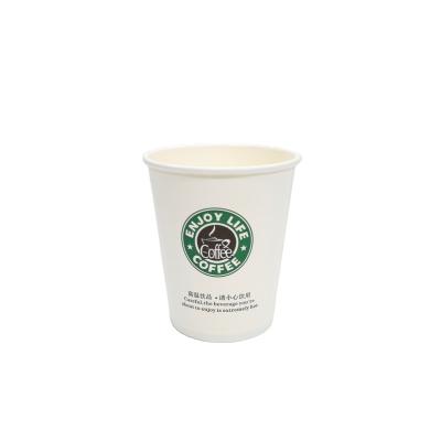 China Support Customization Biodegradable Single Wall Paper Cups For Hot Drink Coffee for sale