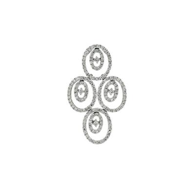 China Other ODM Lower Price Fancy Fine Jewellery 18K White Gold Good Quality Diamond   Pendant for sale