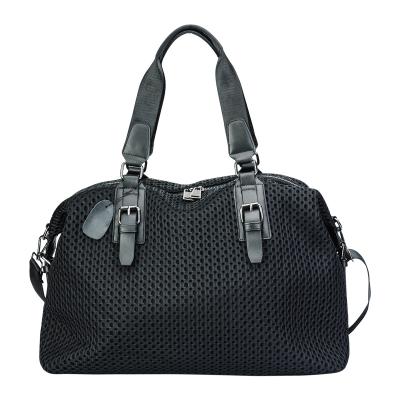 China New Style Women Mesh Nylon Shoulder Bag Large Leisure Nylon Bag With Detachable Shoulder Strap for sale