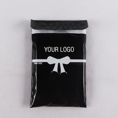 China Factory sale china factory sale self-adhesive glossy black courier envelope courier express sealer plastic bag for shipping for sale