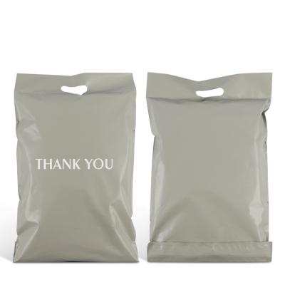 China Poly Mailer Envelope Mailer Tote Custom Printing Mailing Bags With Handle For Clothing for sale