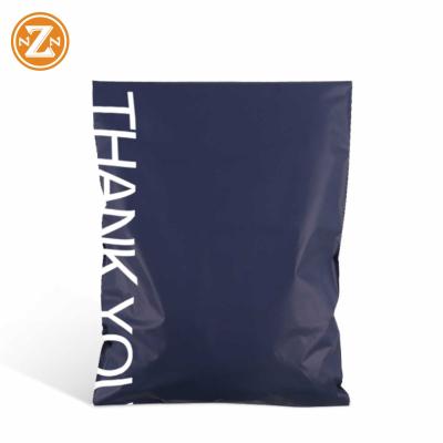 China Matte Packing Custom Printed Logo Thank You Mailing Envelope Courier Packaging Plastic Bags For Apparel for sale