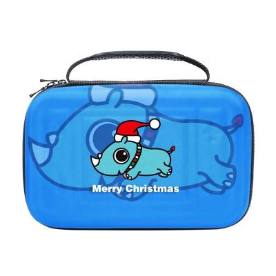 China Light Weight Waterproof Shockproof OEM To Figure Custom PU Zipper High Definition Printing EVA Travel Carrying Waterproof Bag For Nintendo Switch OLED Case for sale