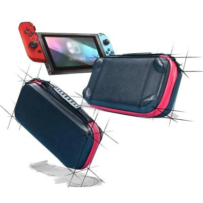 China Waterproof Shockproof Lightweight Nylon Carrying Case for Nintendo Switch Portable Carry Case with Handle, Dual Zippers for Game Storage Accessories for sale