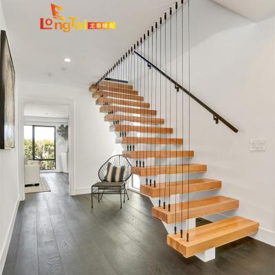 China Modern Steel Straight Stringer Staircase mono for sale