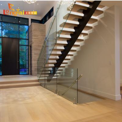 China Modern Steel Straight Stringer Staircase mono for sale