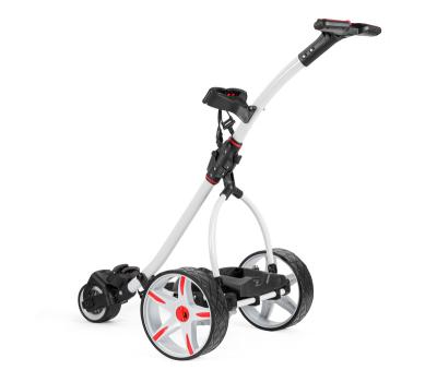 China Lithium Battery Electric Golf Trolley Solid Aluminum Alloy Electric Golf Scooter 3 Wheel and Lightweight Golf Trolley for sale