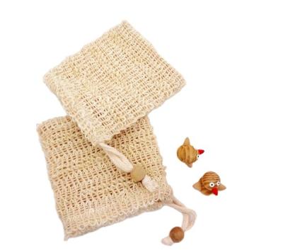 China Wholesale Promotion Natural Eco-Friend Sisal Soap Bag for sale