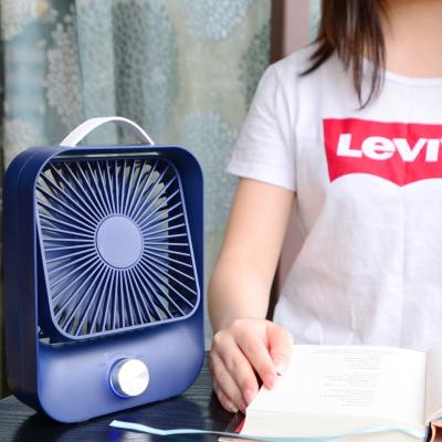 China Wholesale USB Desk Fan Suitable For Household Fan Outdoor Silent Rechargeable Portable Desk Fan for sale