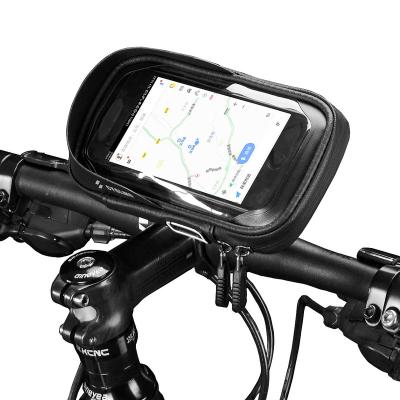 China Reflective Touch Screen Water Proof Hot Selling Cycling Front Frame Phone Bag Handlebar Bicycle Bag Waterproof Reflective Touch Screen Tools Bag Case Bike Accessories for sale