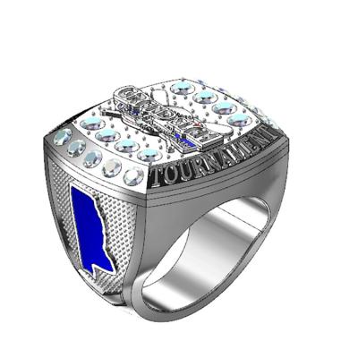 China professional & Delicate Custom Alloy Jewelry National College Championship Ring American Football Basketball Trophy Rings for sale