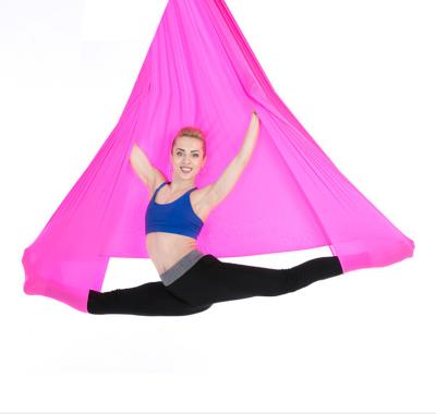 China Universal Aerial Yoga Swing Yoga Flying Hammock Set Sling For Anti-Gravity Yoga Hammock for sale