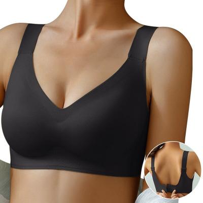 China QUICK DRY Bras For Seamless Comfortable Women Bra Gathered Women's Lingerie Top Female Lift Soft Bralette Sports Bra Vest Bra for sale