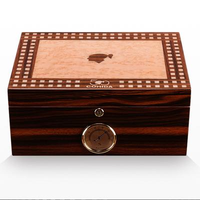 China High End Professional Piano Lacquer Cedar Mahogany Custom Made Wood Box for sale