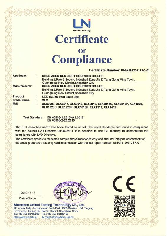 CE - ShenZhen XLX Trading CO.LTD