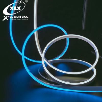 China Decoration/Signage XLX DC12v/24v 6mm Width Silicone Material Led Rope Neon Lights Cable IP65 Outdoor Decorative Neon Lights for sale