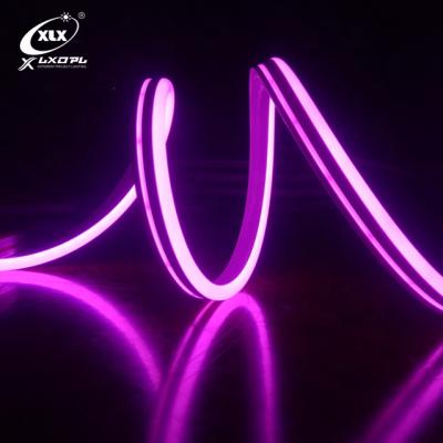 China Dimmable DC12V 24V Ultra Thin 6x12mm Lighting and Decoration Advertising Sign Led Neon Rope for sale