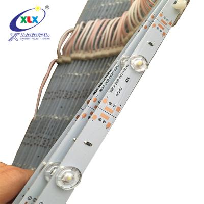 China Light Box Factory Supply SMD3030 17mm White Diffuse Led Strip 24V Light Bars For Ultra Thin LED Light Box for sale