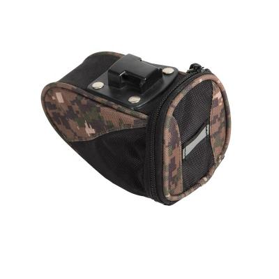 China Durable Camouflage Bicycle Saddle Bag Bicycle Mount Organizer for sale