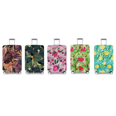 China High Quality Fasion Spandex Suitcase Cover Elastic Luggage Cover Protective Travel Luggage Cover for sale