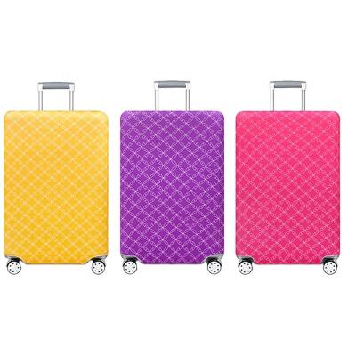 China Hot Sales Fasion Spandex High Quality Elastic Luggage Cover Suitcase Cover Protective Travel Luggage Cover for sale