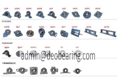 China GCR15 GCR11 ucp203 ucf203 ucfl203 uct203 pillow block bearing 17X30.2X127mm china bearing for sale