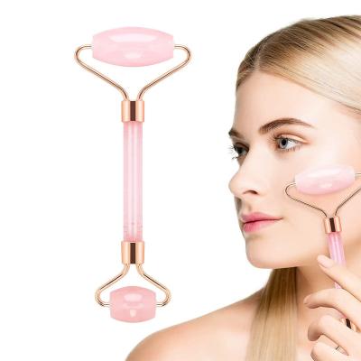 China Facial Massager Rose Quartz Gua Sha Tool Kit Jade Roller from Body Amazon's Bestsellers for sale