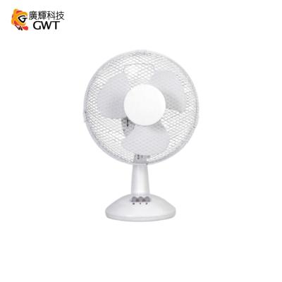 China 9 Inch Small Plastic Desktop Table Fan Plastic Oscillating Cooling Fan For Home Ventilador CE for sale