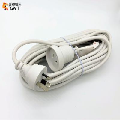 China Household Appliance Australia New Zealand Heavy Duty Cord 3x1.0mm SAA Extension Mains Indoor for sale