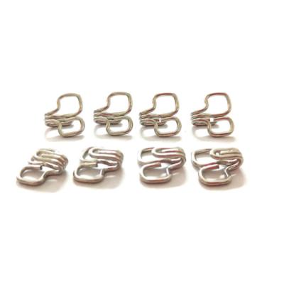 China Nickel Free Factory Price Best Stainless Steel Bra Hooks Square Or Hook And Eye Round Bra for sale