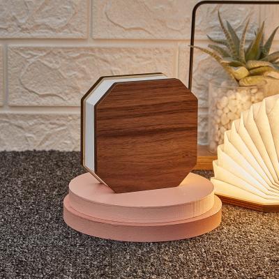 China New Modern Stylish Small Folding Organ Lights USB Rechargeable Led Night Light Bedside Table Lamp Night Light for sale