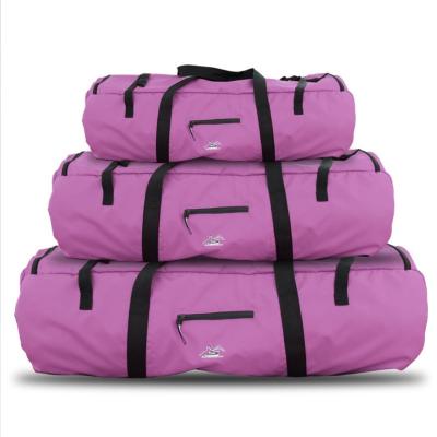 China Hot Selling Foldable Storage Bag Lightweight / Waterproof Custom Logo 300D Oxford Fabric For Traveling for sale