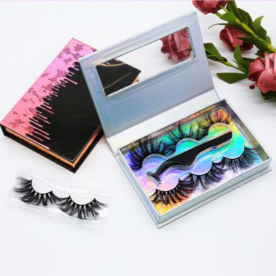 China high quality 25mm mink eyelash custom made eyelash packaging 3d mink eyelashes wholesale 3D dramatic 25mm Mink Eyelashes Vendor for sale