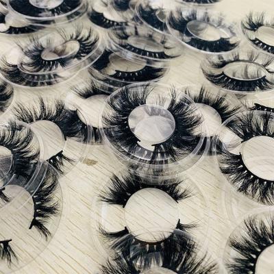 China Long Natural Super Soft Natural 3d Mink False Eyelashes With Box Packing for sale