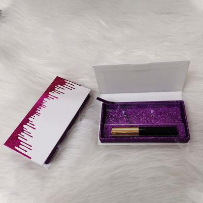 China Mink Eyelashes Can Custom Marble Gift Natural Magnetic Magnetic Eyelashes False Eye Lash Extension Liquid for sale