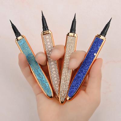 China EYE 2021 new design 3d eyeliner mink eyelash private label self adhesive mink whips eyeliner glue magic pen for sale