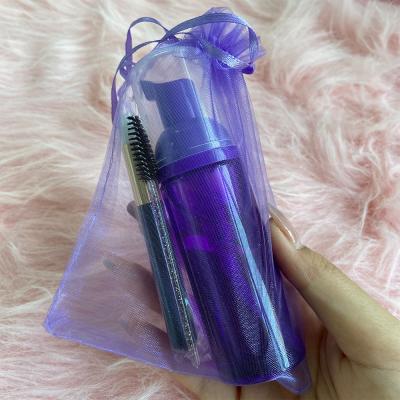 China Eyelash Extension Tools Whips Wholesale Seller OEM Eyelash Extension Foam Whips Shampoo for sale