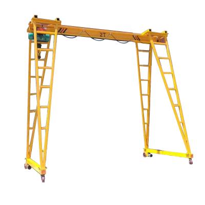 China Goods lifting wholesales small high altitude professional lift factory price mobile gantry crane mobile lifting equipment for sale