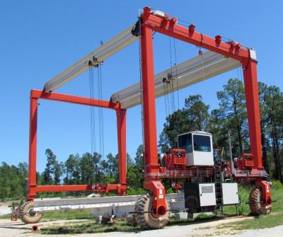 China Gantry Crane Mobile Rubber Tire Gantry Crane Used for lifting boat for sale