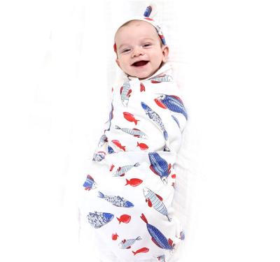 China 2021 Stroller Anti-Static Receiving Newborn Toddler Hutch Bedding Nursery Singlet Cotton Wrap for sale