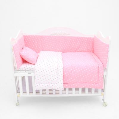 China Nondisposable New Design Cozy Pink Baby Comforter Comforter Cover Bedding Set for sale