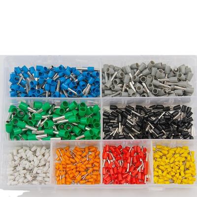 China Power Pre-Insulated Cord End Crimp Ferrule Terminals 0.5-6mm Box Packed Standard Color for sale