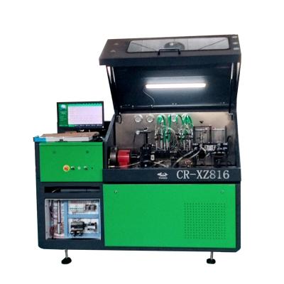 China Diesel vehicle 6 cylinder CR816 diesel fuel common rail injector and pump test bench bank EUI EUP HEUI CAT320D banco à venda