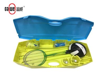 China sistema del bádminton y del voleibol del tenis del patio trasero, bádminton resistente fijado con la red en venta