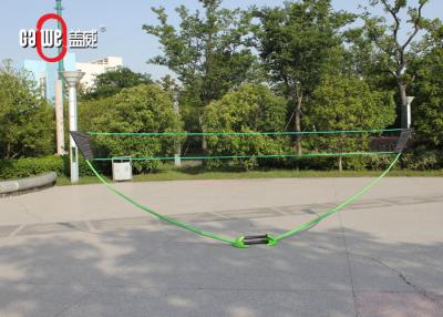 China Sistema fácil del bádminton al aire libre de la fácil instalación con color modificado para requisitos particulares base libre en venta