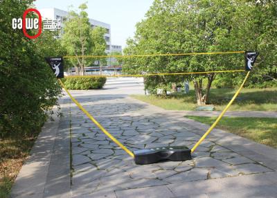 China Bádminton plegable del ocio al aire libre fijado con el peso ligero portátil bajo libre en venta